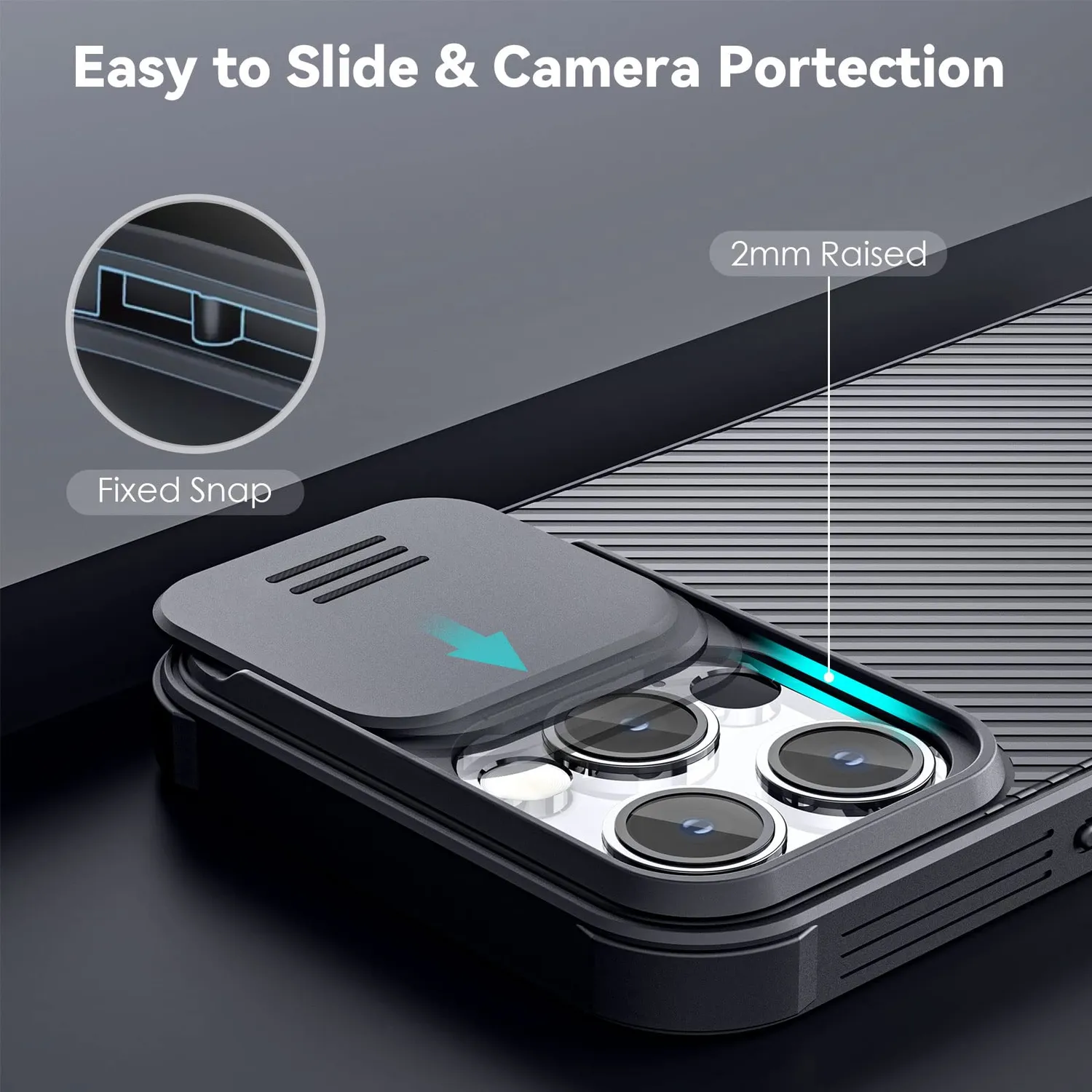 CloudValley Cover iPhone 14 Pro Custodia MagSafe Nera