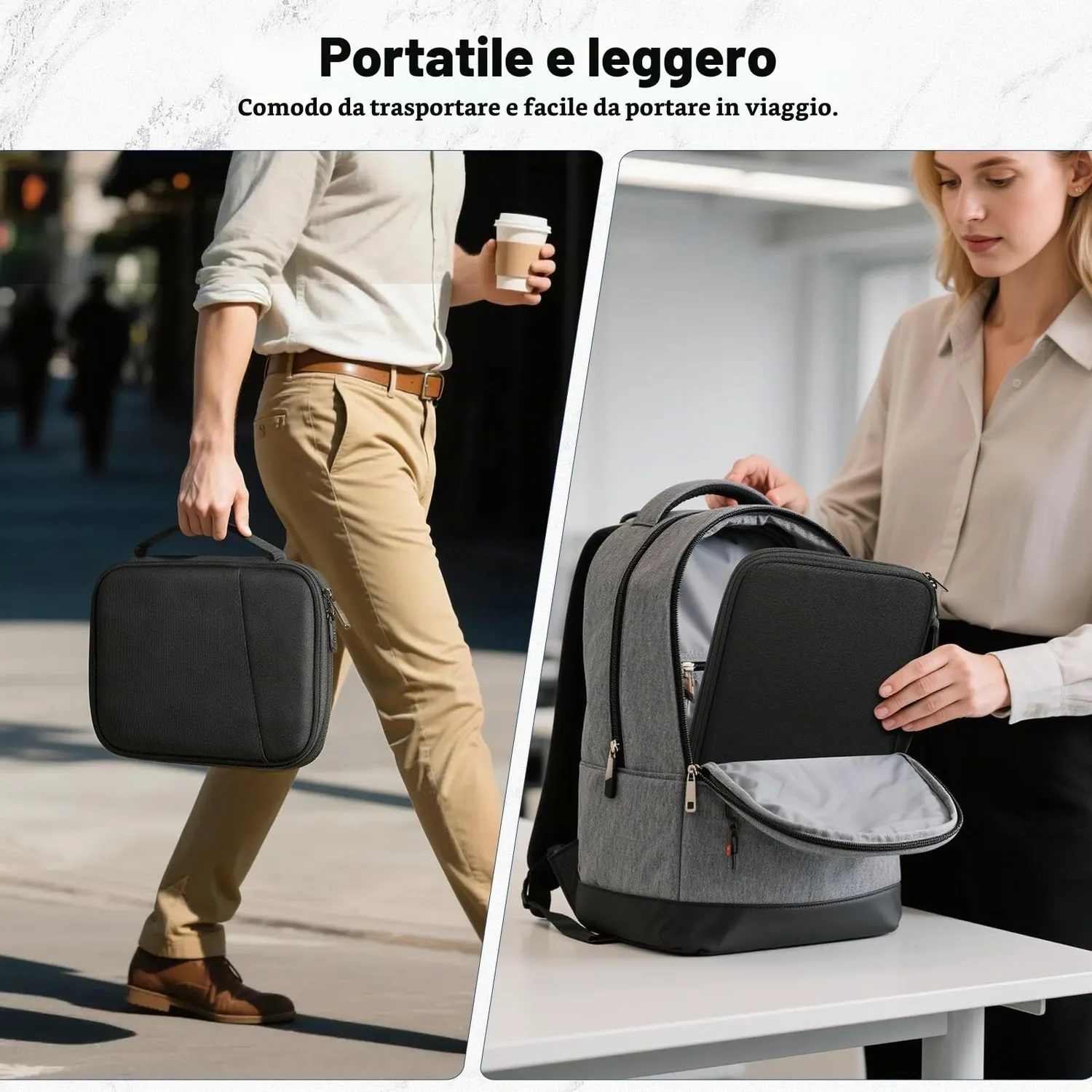 MoKo Borsa Tablet 9-11 Pollici con Maniglia Nero