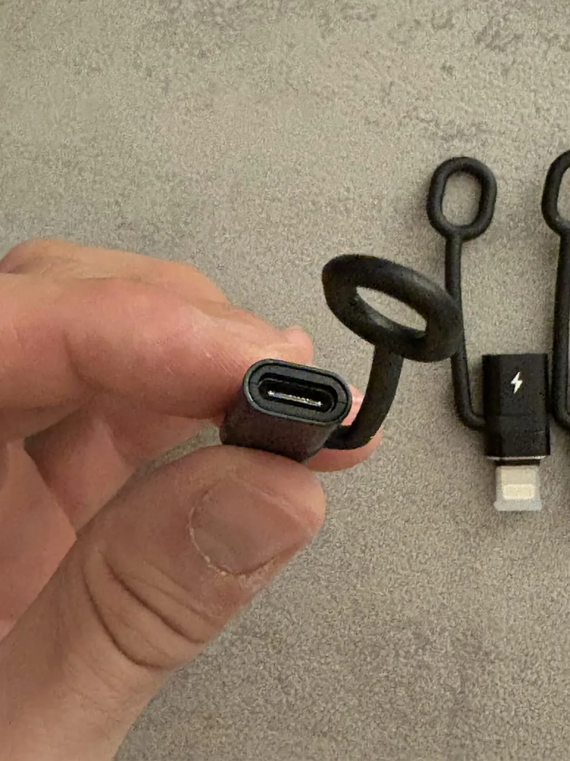 MoKo USB-C Lightning Adattatore Nero 36W 2 pezzi
