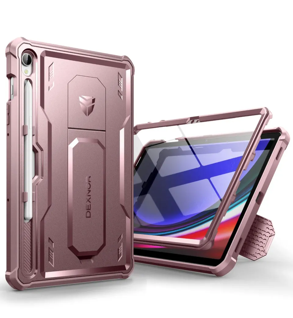 Dexnor Galaxy Tab S9 custodia tablet rosa antiurto