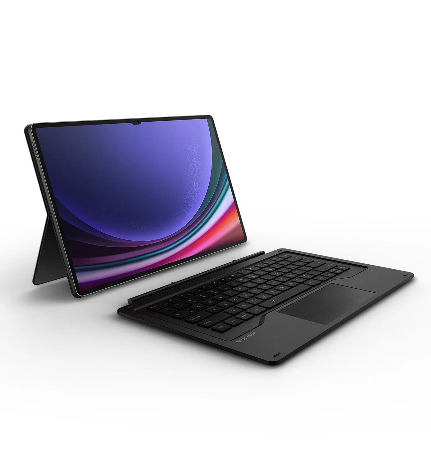 Dexnor Tab S9 Ultra 14.6 custodia tastiera nera retroilluminata