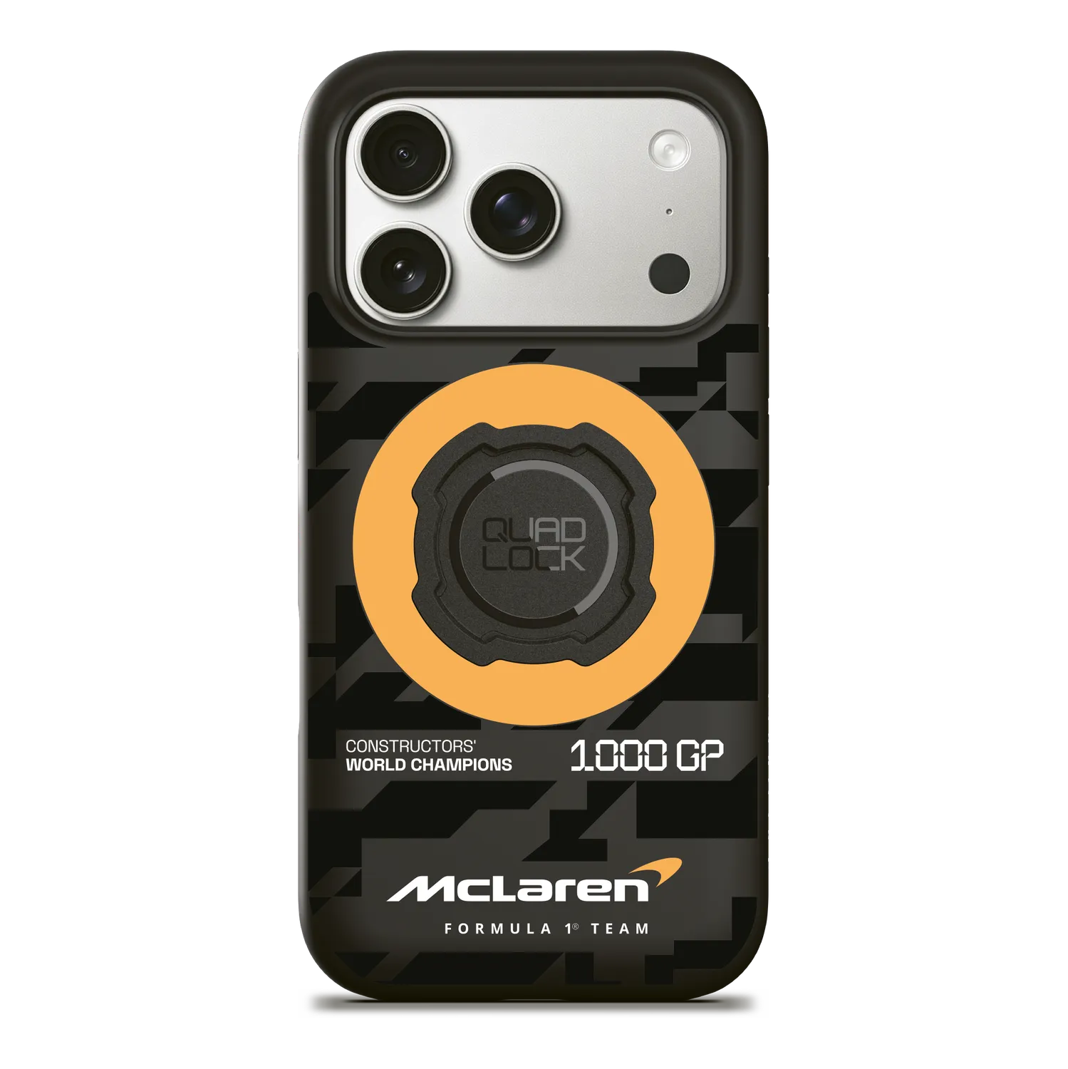 Quad Lock MAG McLaren 2026 custodia iPhone 17 Pro Max antiurto