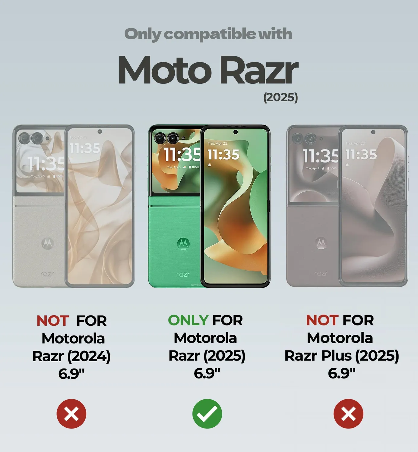 Dexnor Moto Razr 2025 cover rugged antiurto kickstand