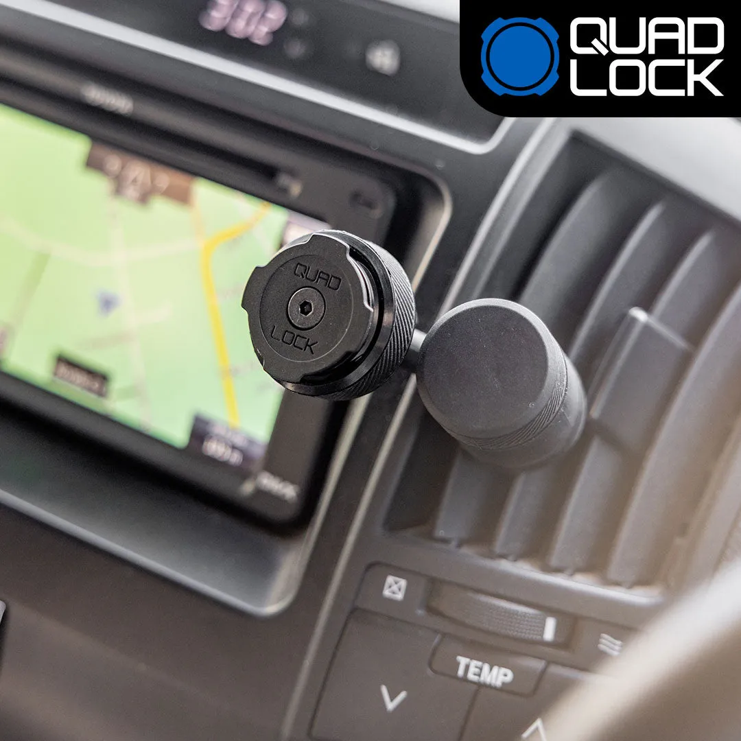 Quad Lock Supporto Bocchetta Ventilazione supporto auto gancio 10-32 mm