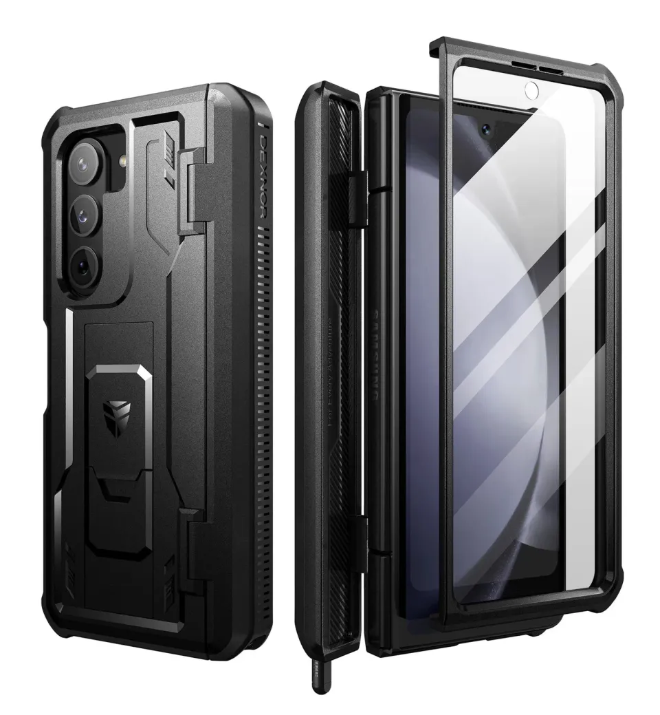 Dexnor Galaxy Z Fold 5 custodia nera rugged