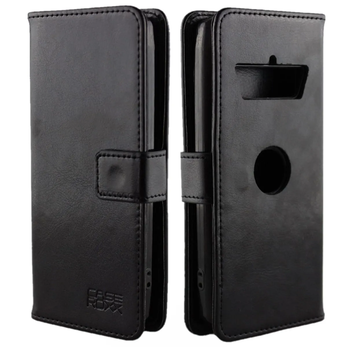 caseroxx Bookstyle custodia Crosscall Core-S4 Core-S5 nera