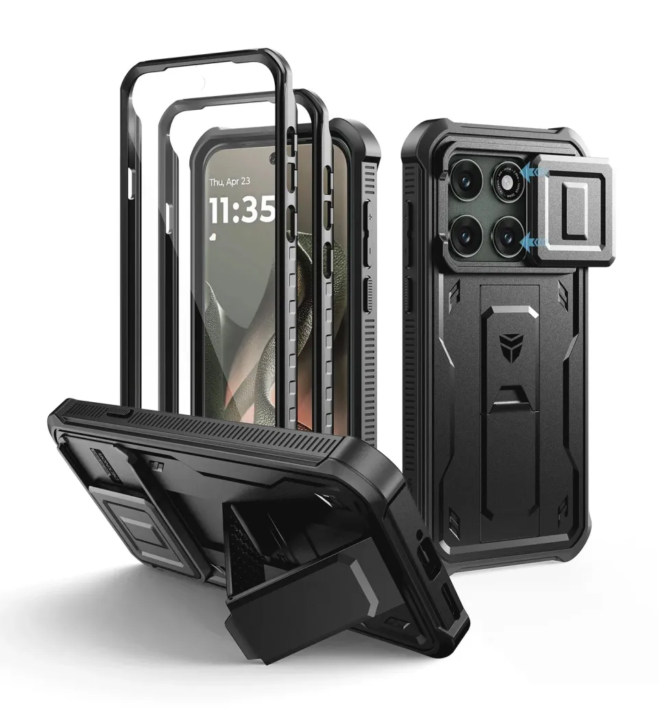 Dexnor Cover Motorola Moto Edge 2026 6.3" Nera Antiurto Stand