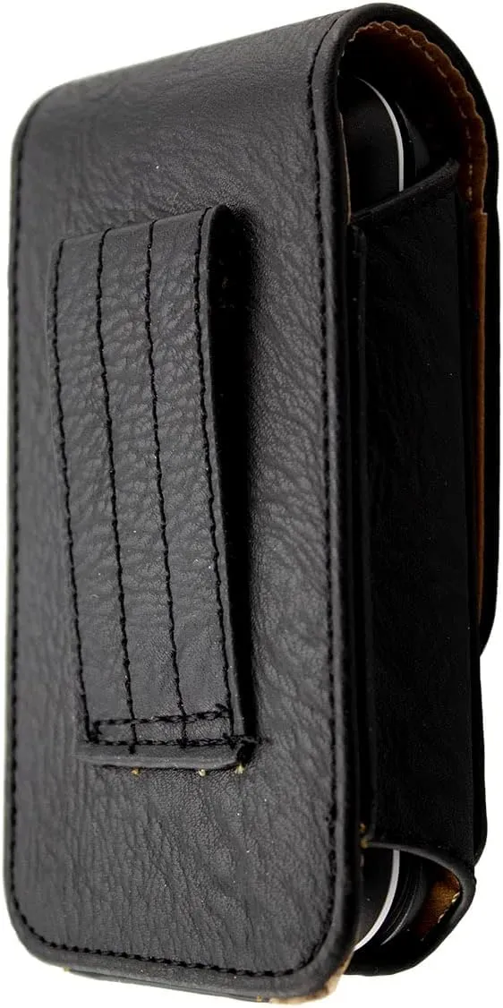 caseroxx Uleway G380D borsa pelle nero cintura