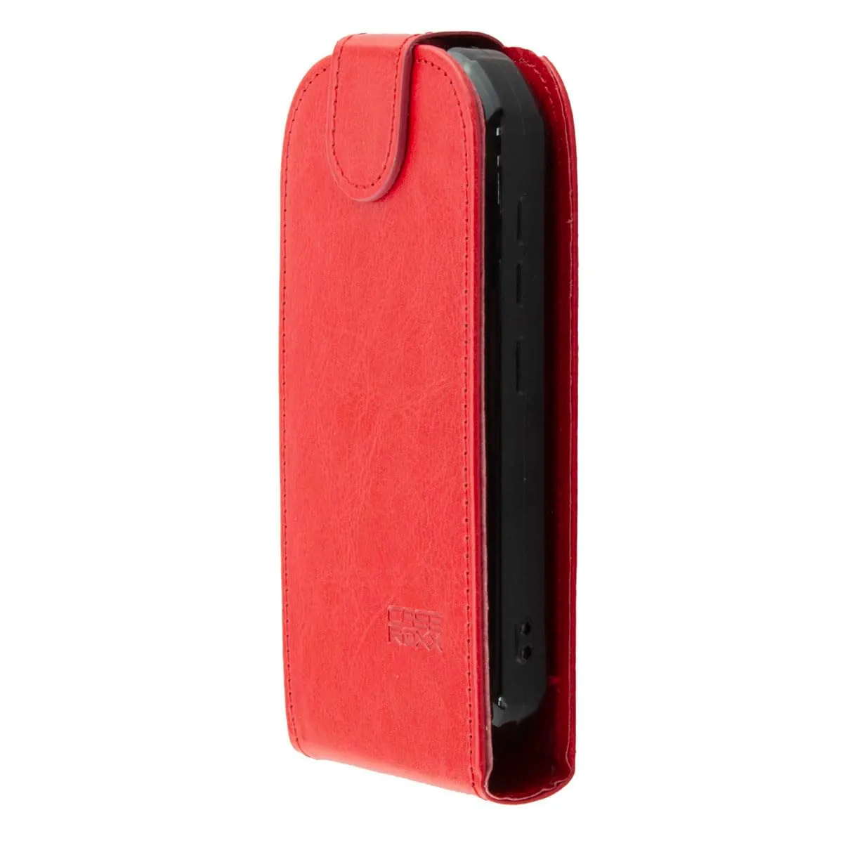 caseroxx Flip Cover Unihertz Atom L/XL rossa pelle