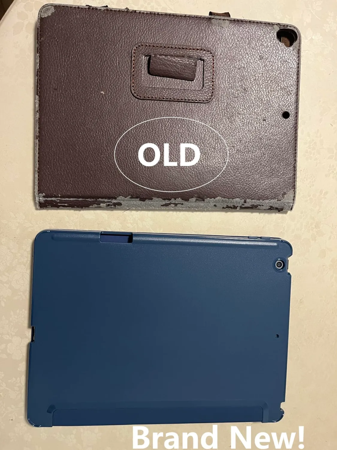 MoKo iPad 10,2 7/8/9 Gen cover blu marino stand