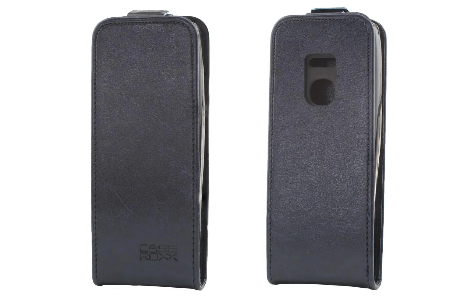 caseroxx Flip Cover Nokia 8210 4G azzurra finta pelle