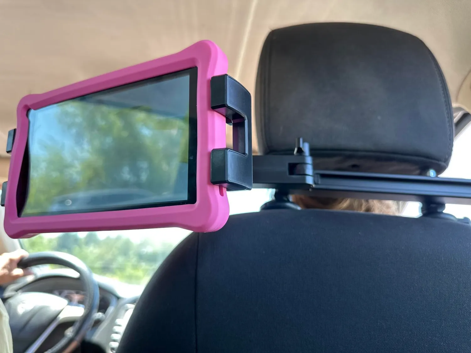 EOIWUY Supporto Tablet Auto Poggiatesta 4,7-12,9 Pollici