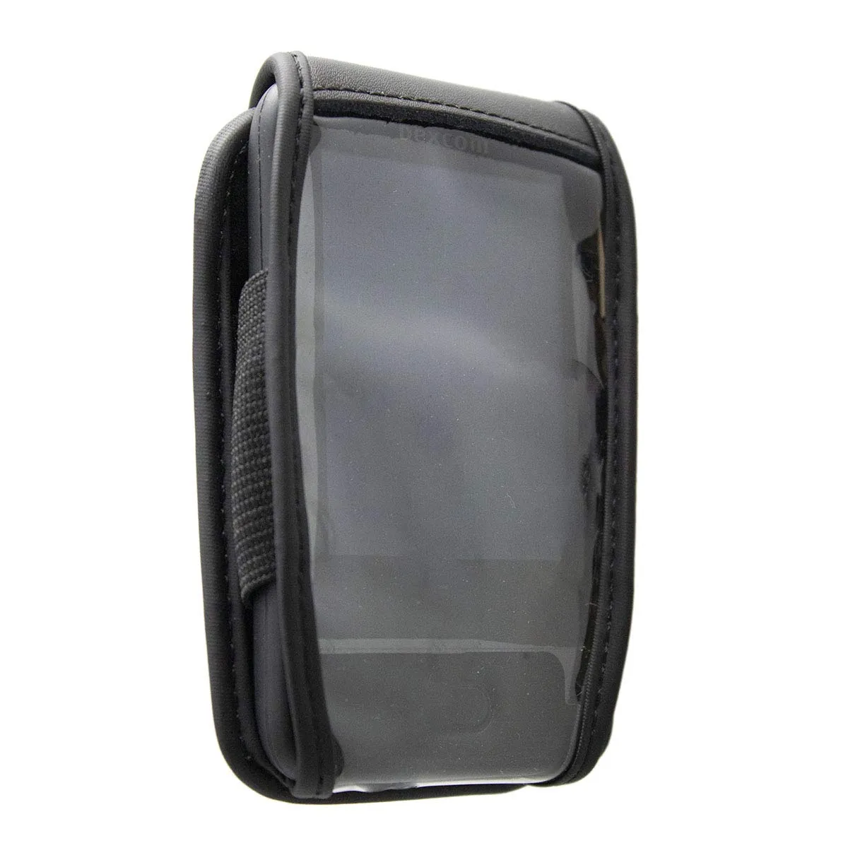 caseroxx Borsa Pelle Dexcom G6 Nera con Clip Cintura