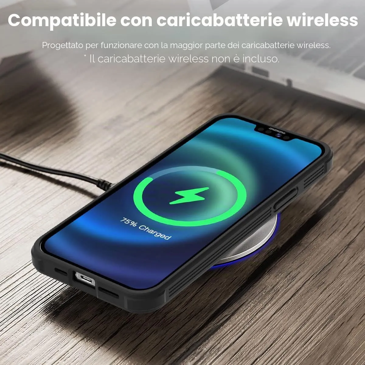 CloudValley Custodia iPhone 13 Pro Copri Fotocamera 6,1"