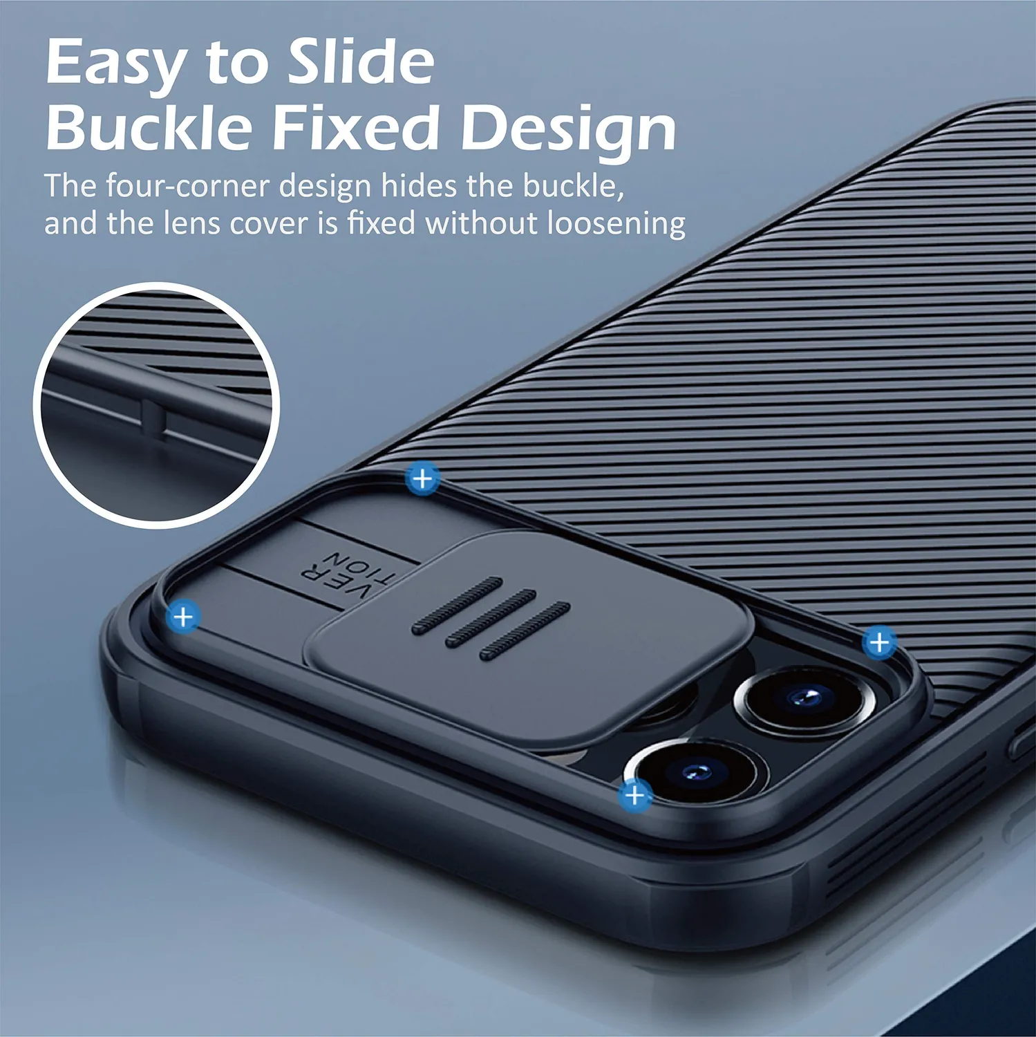 CloudValley iPhone 12 Pro Max Cover MagSafe Nera Sottile