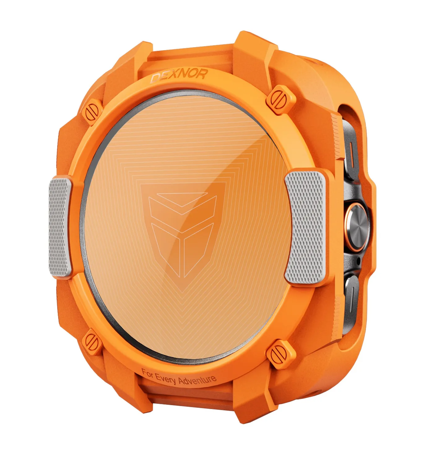 Dexnor Galaxy Watch Ultra 47mm cover nero arancione