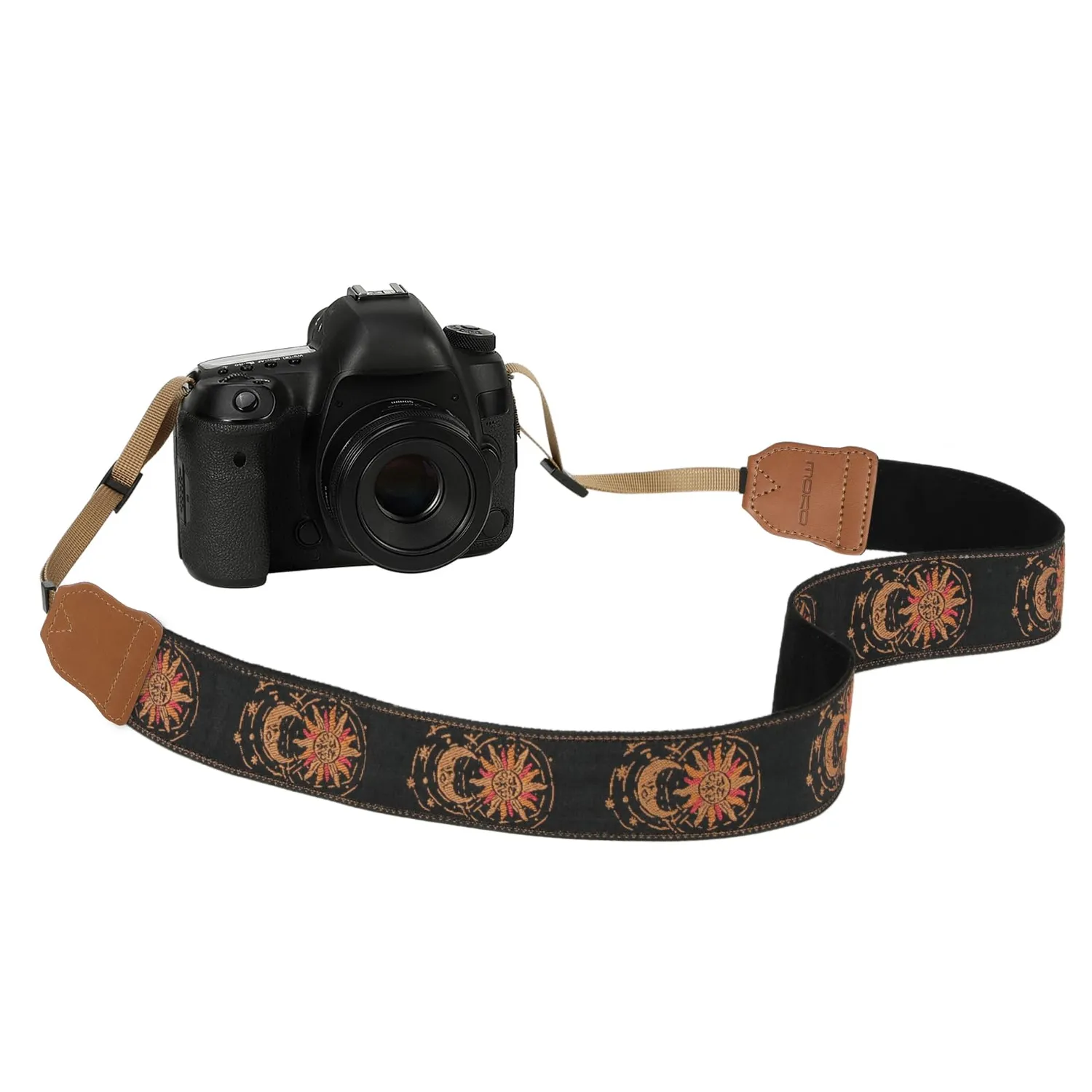 MoKo Bohemia Tracolla Fotocamera Blu Cotone Canvas