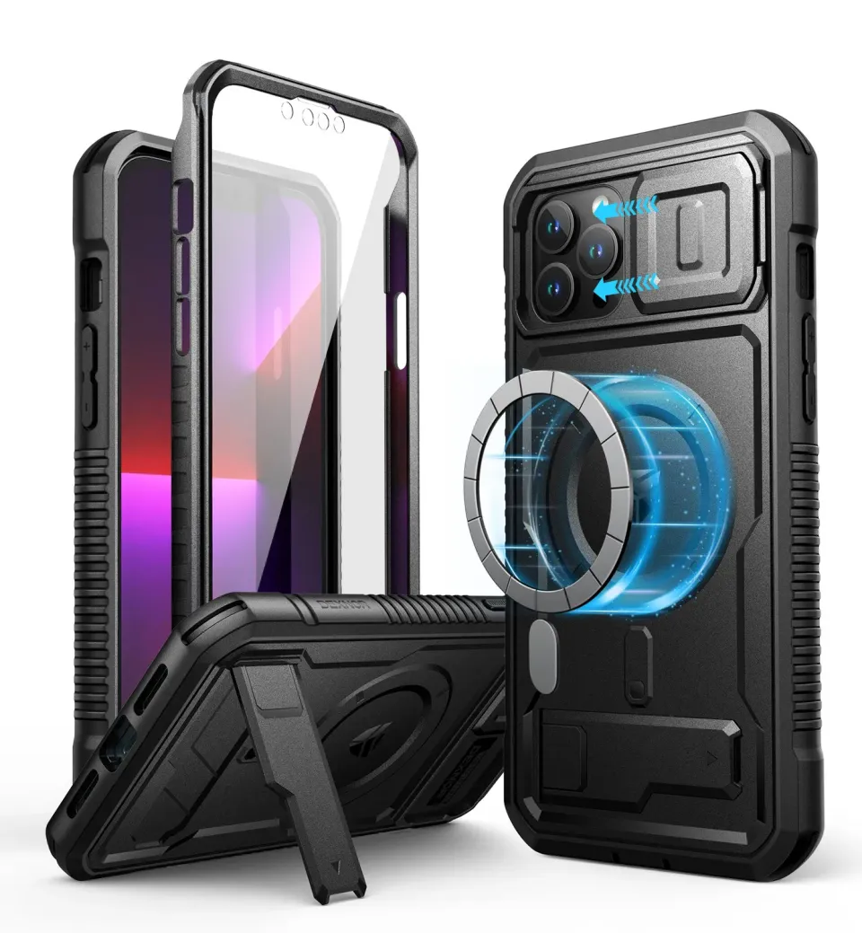 Dexnor iPhone 13 Pro Max cover MagSafe antiurto nera