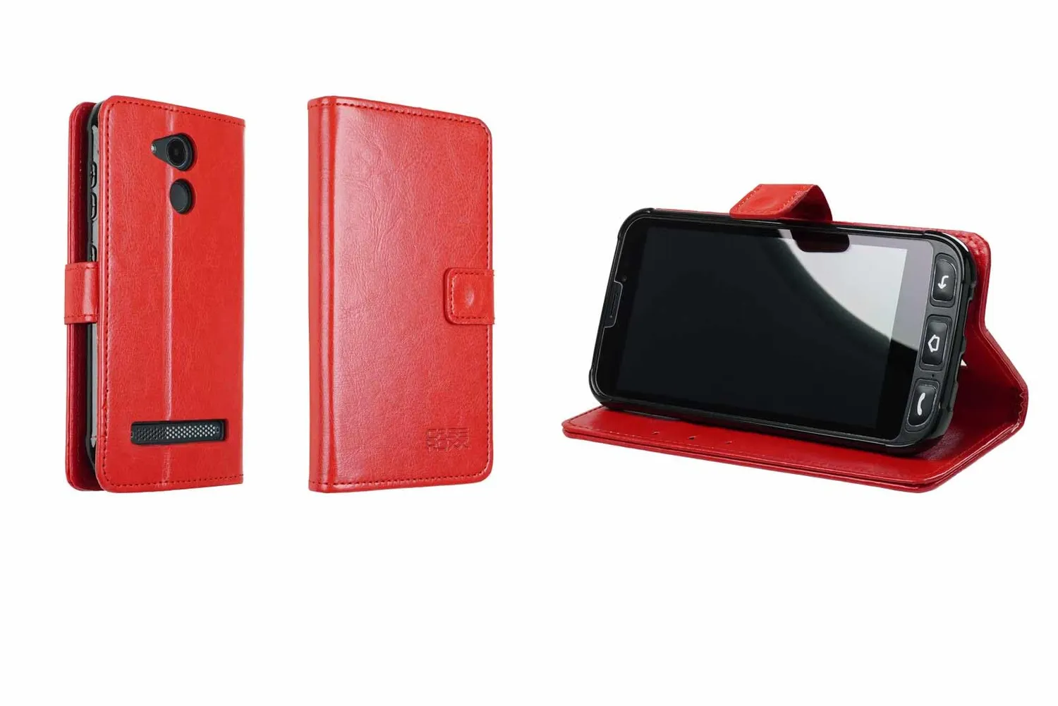caseroxx Custodia a Libro Olympia Neo Mini Nero Ecopelle