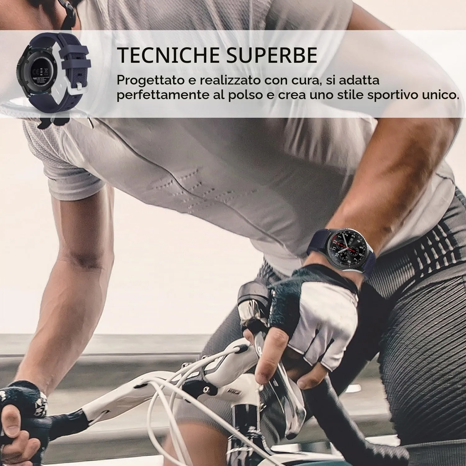 MoKo Sportivo Galaxy Watch 3 45mm cinturino multicolore silicone