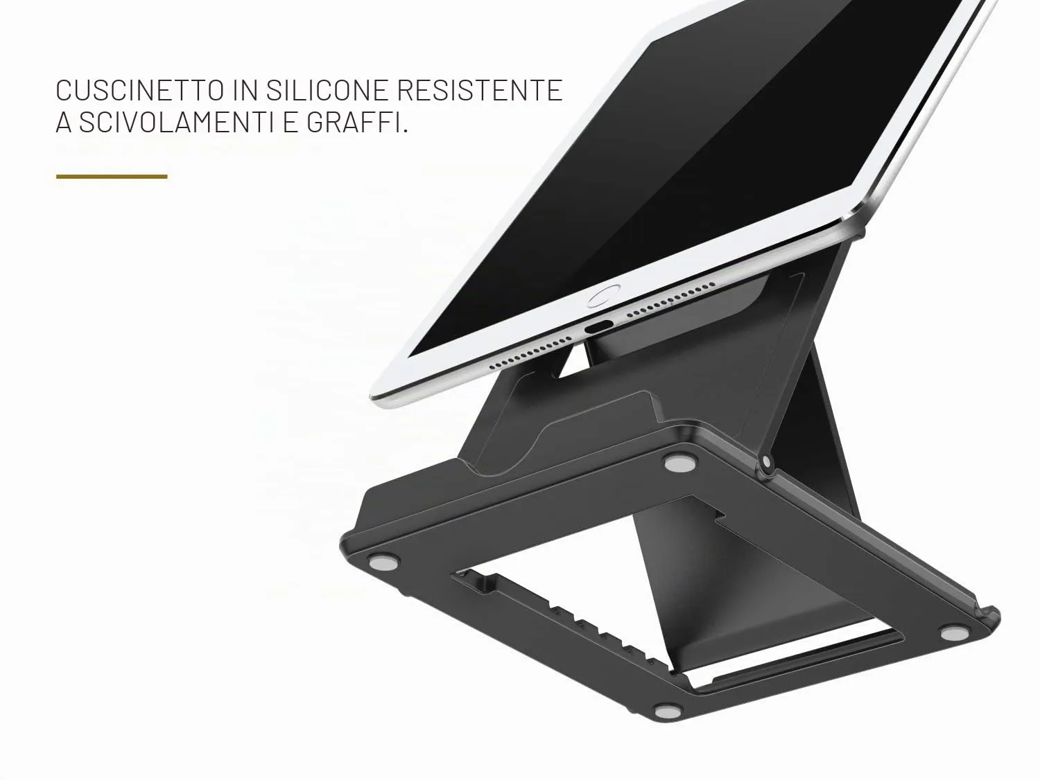 MoKo Supporto Regolabile Tablet 6-12,9" pieghevole 6 angoli