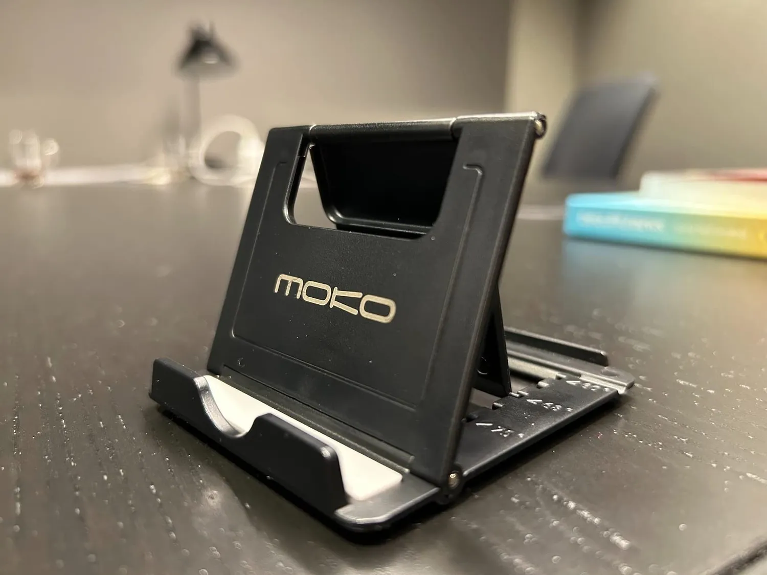 MoKo Supporto Cellulare Tablet 4-11" Pieghevole 2 Pezzi nero
