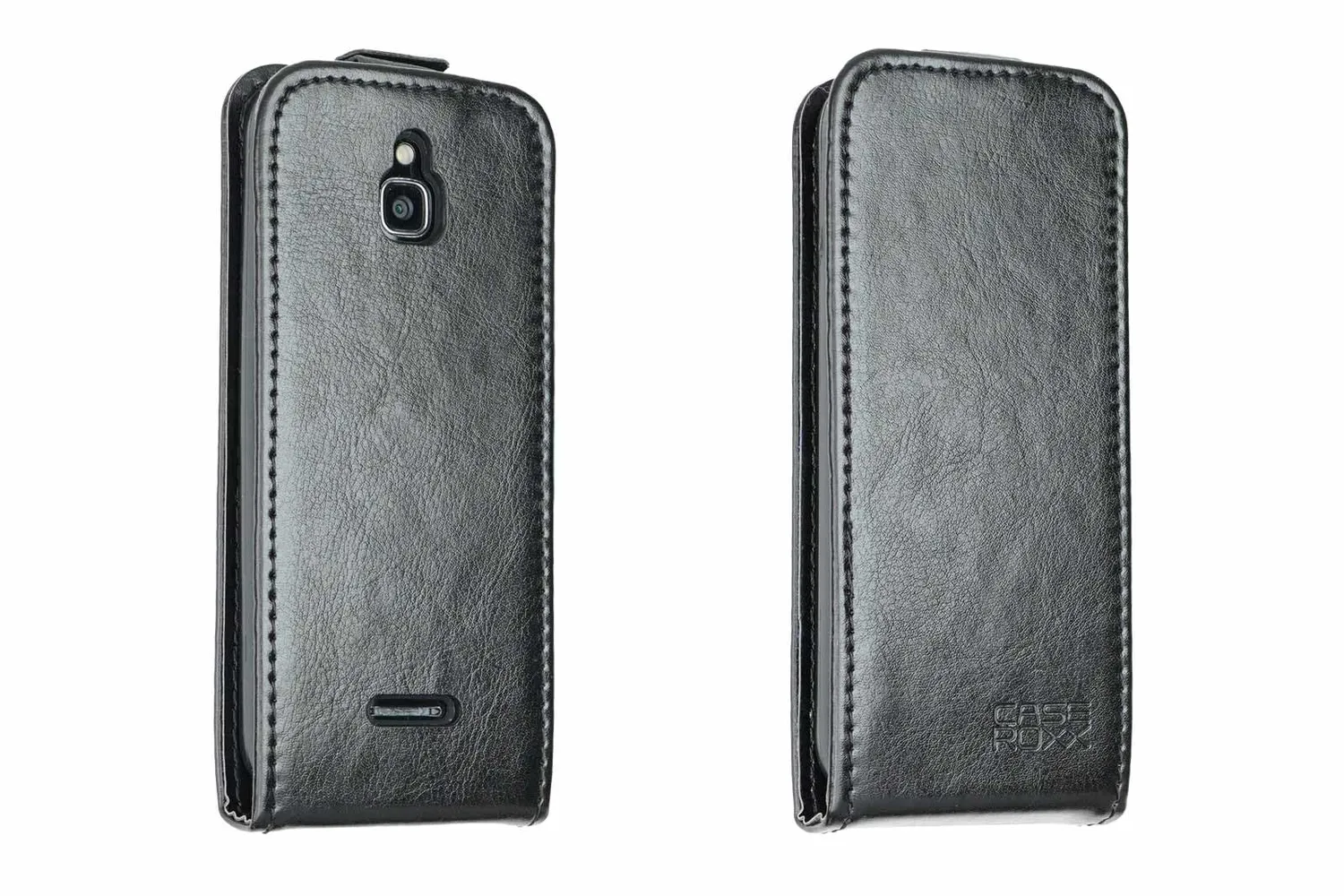 caseroxx Flip Cover Nokia 8000 4G custodia nera magnetica