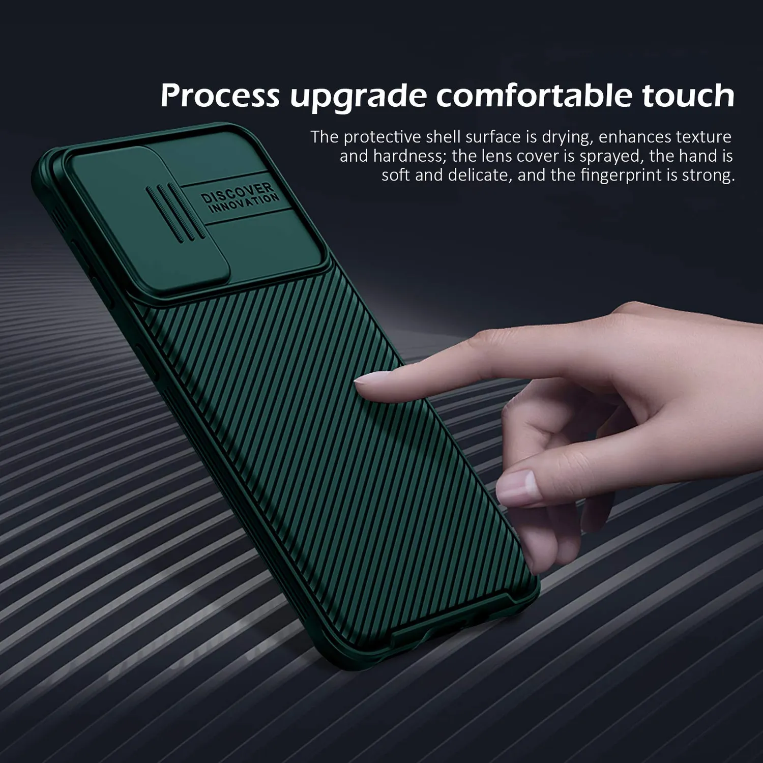 CloudValley cover Samsung Galaxy S21 5G con copri fotocamera verde
