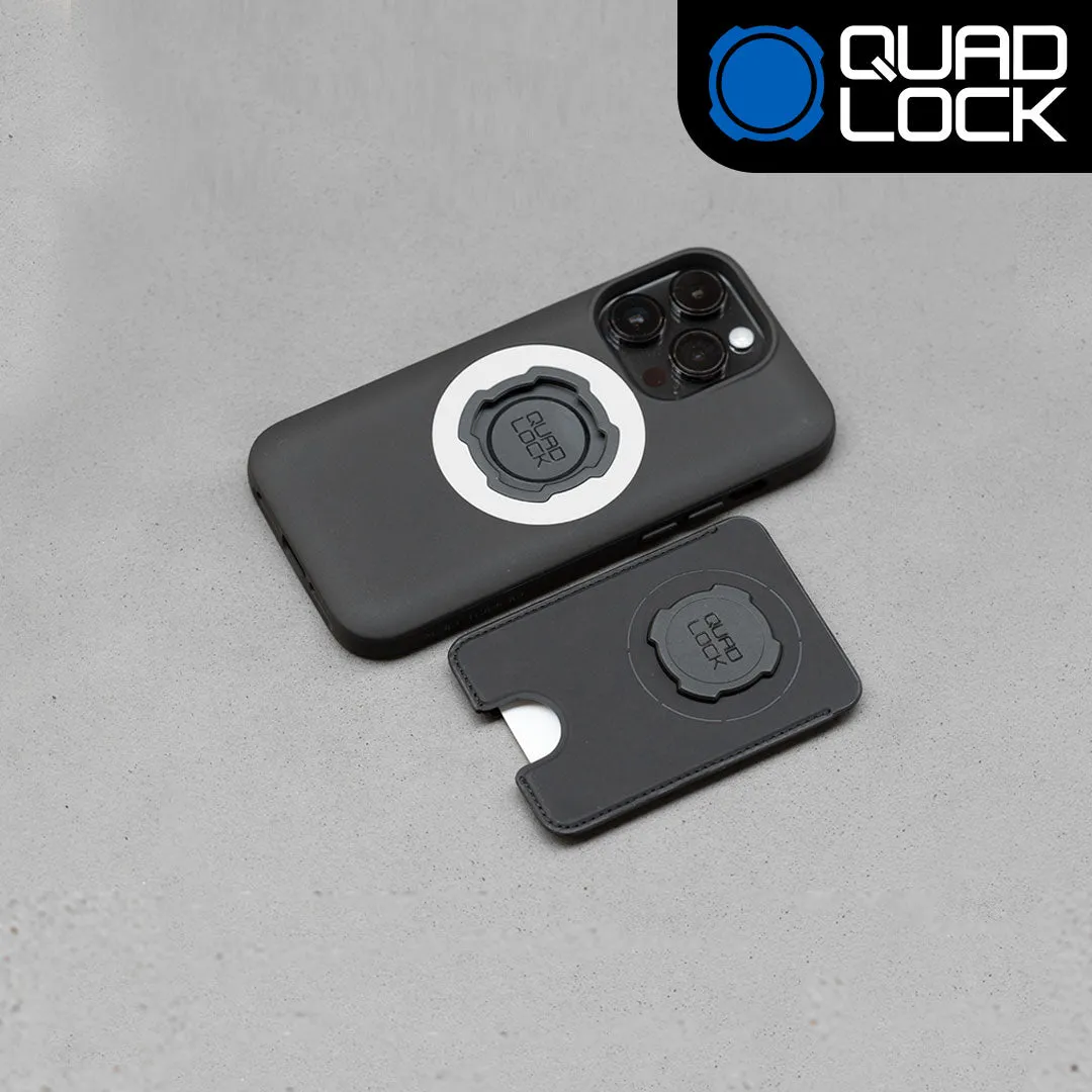 Quad Lock MAG Portafoglio Magnetico Pelle 3 Carte