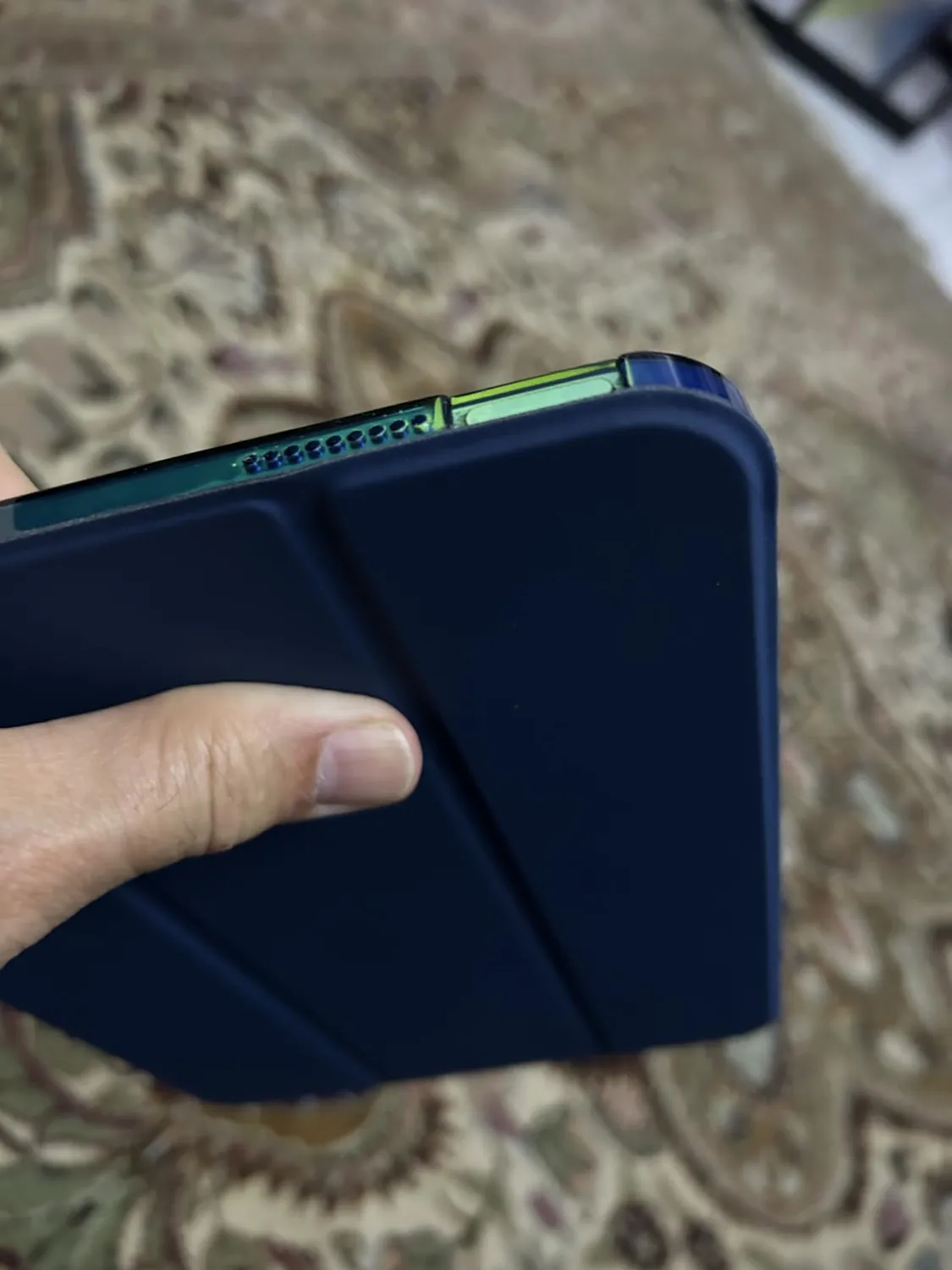 MoKo iPad 11 10 gen custodia blu marino