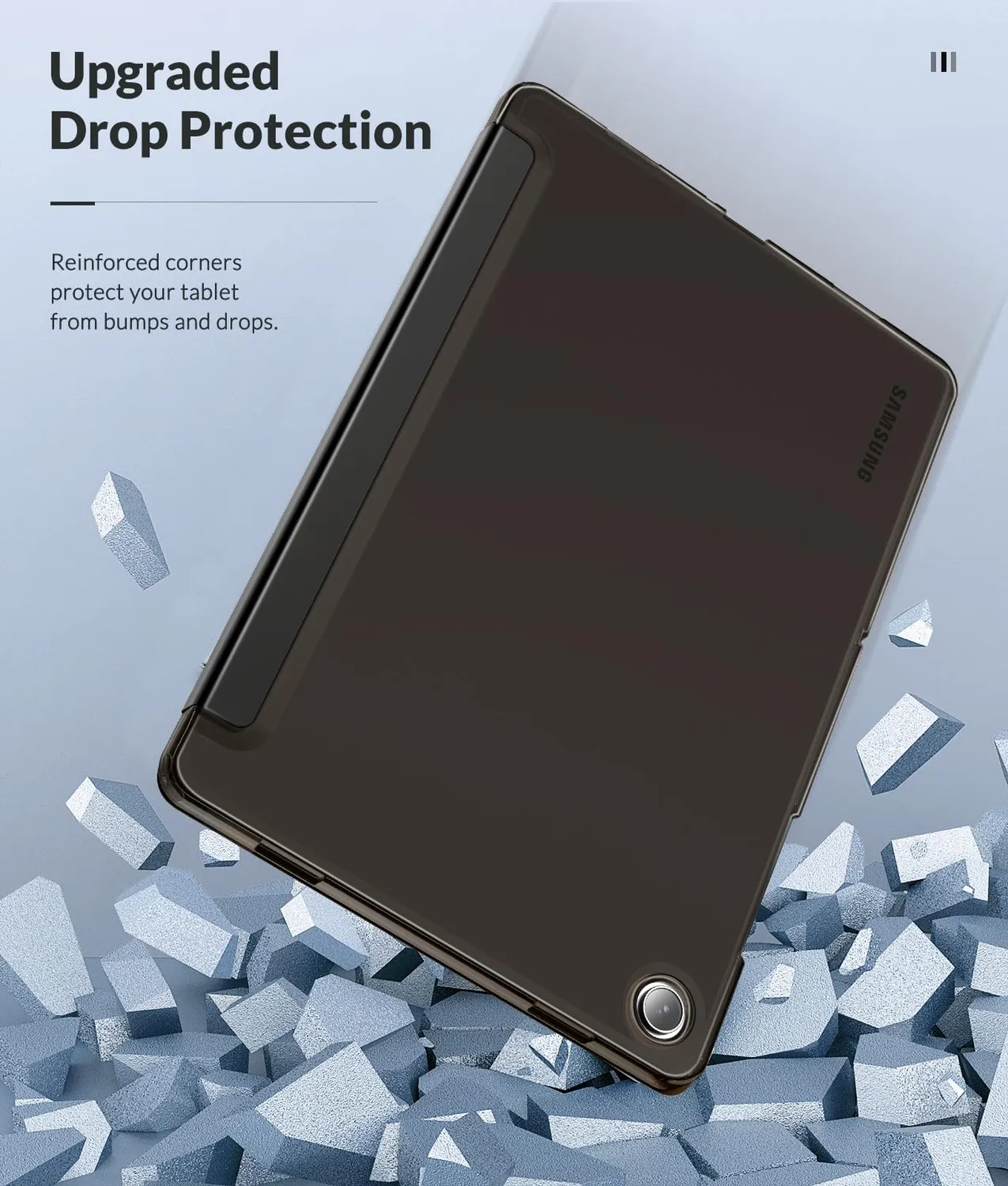 MoKo Tab A11+/A9+ 11" cover nero TPU opaco