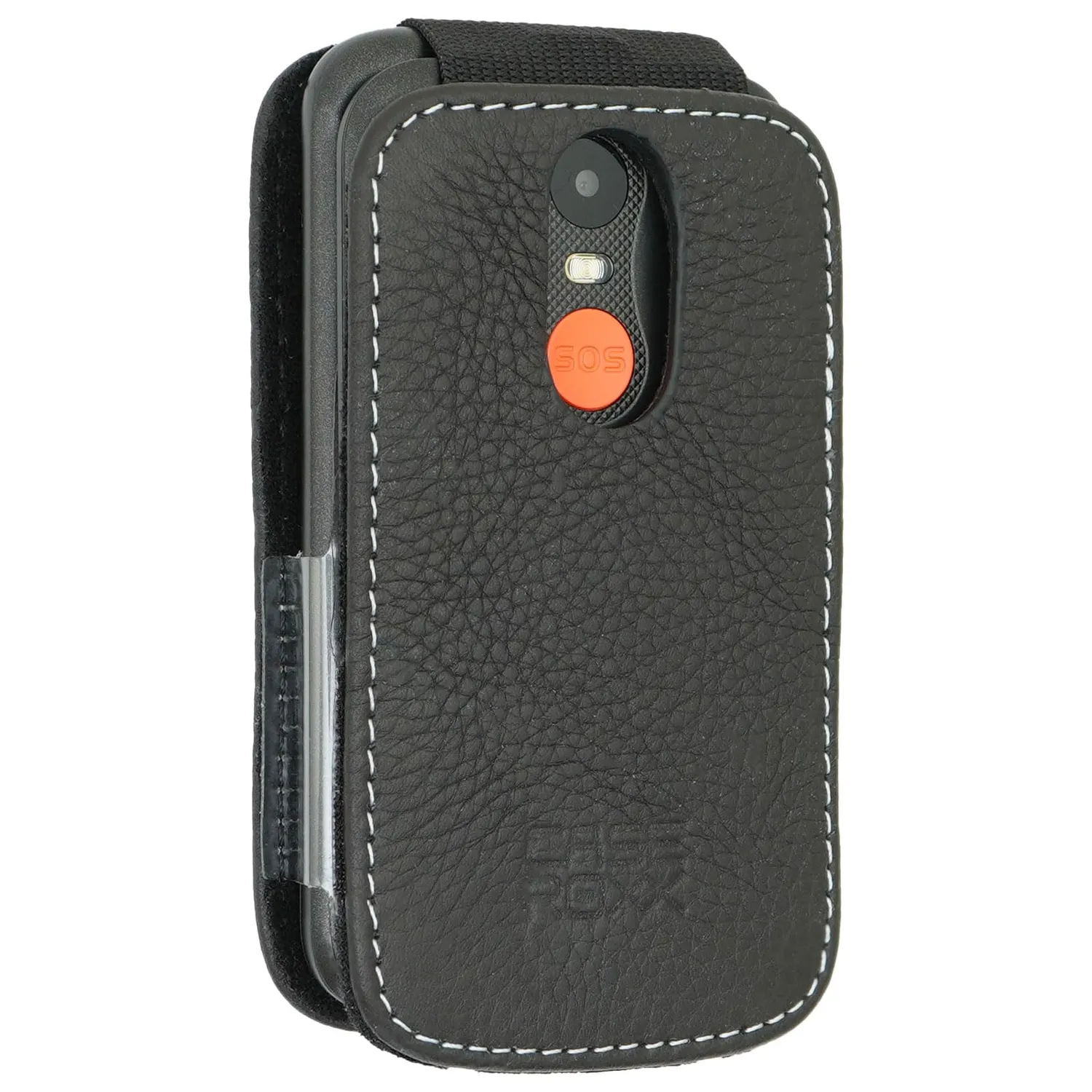 caseroxx Gigaset GL590 borsello cintura nero finestra