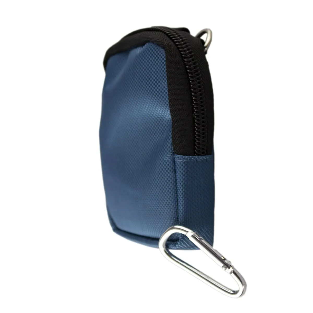 caseroxx Canvas custodia Freestyle Libre blu con moschettone