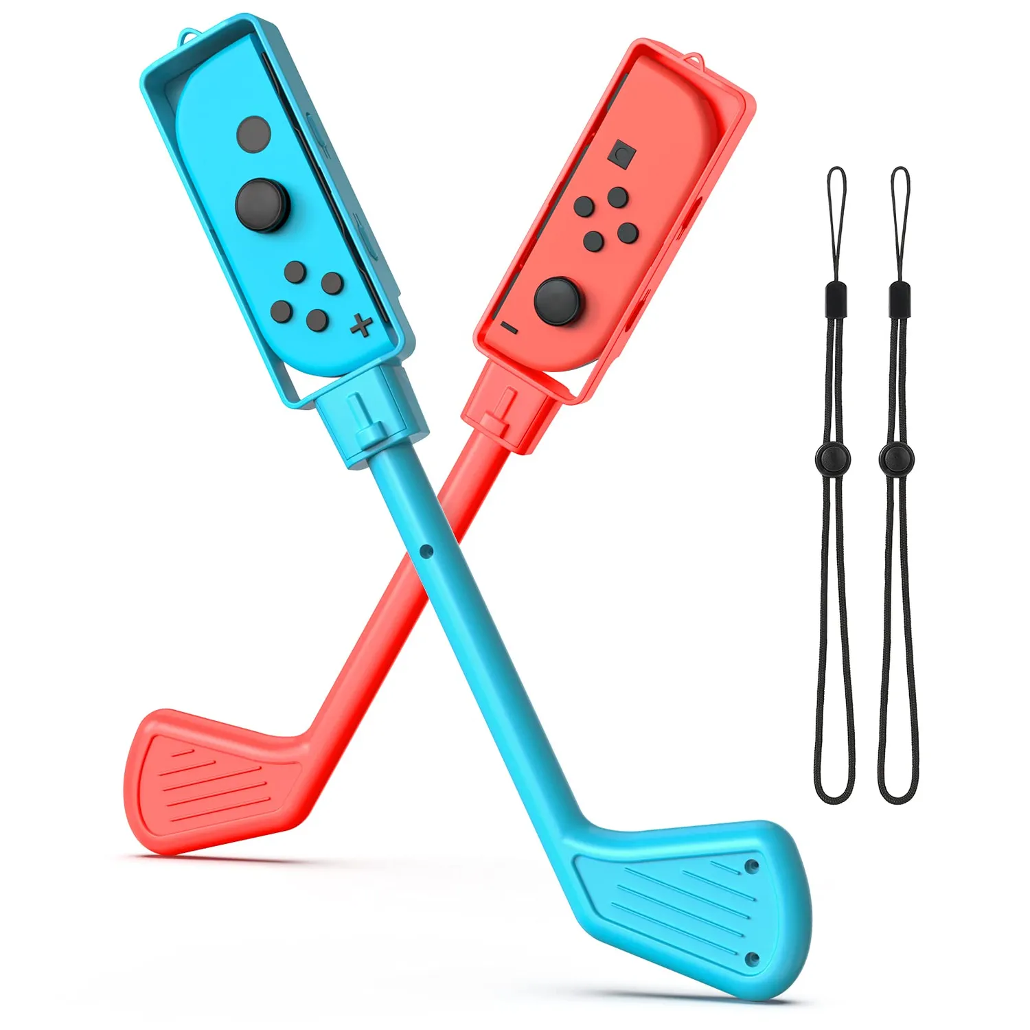 MoKo Switch impugnature golf Joy-Con 2 pezzi rosso blu