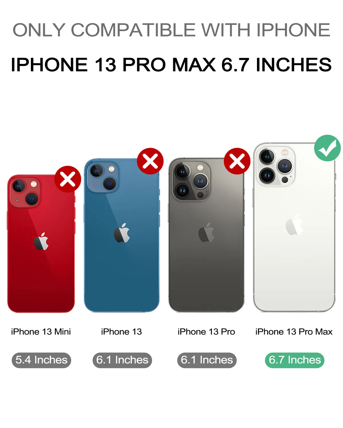 Dexnor Cover iPhone 13 Pro Max Nera Antiurto Stand