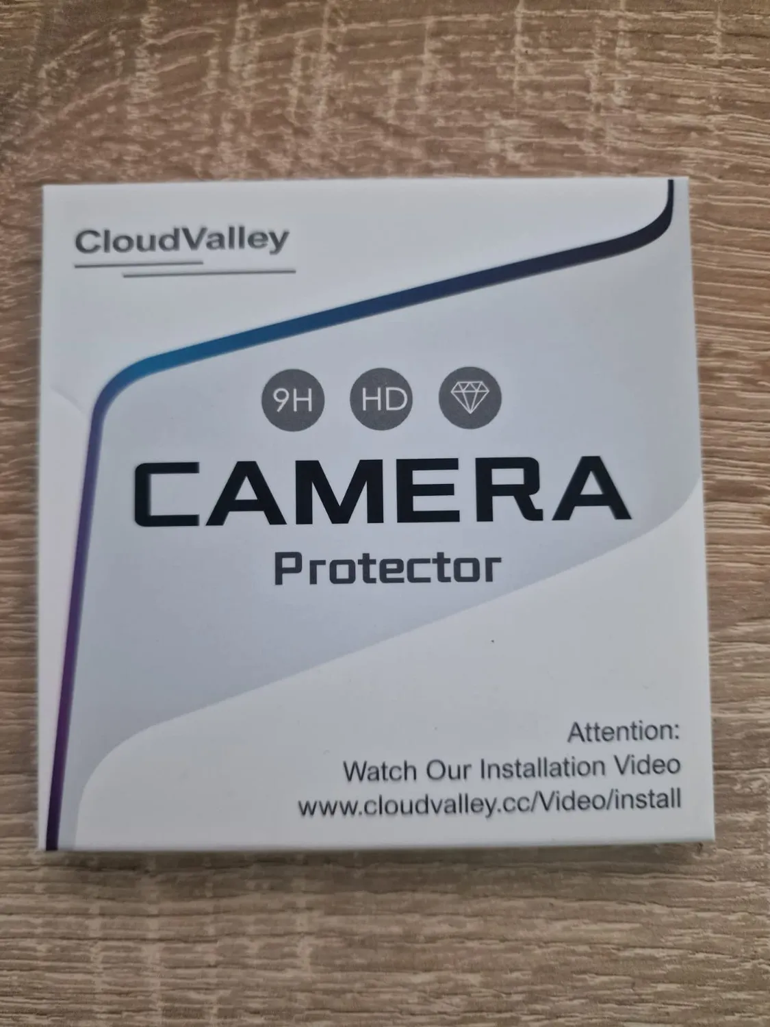 CloudValley Vetro Fotocamera S23 Ultra Argento Diamante 9H