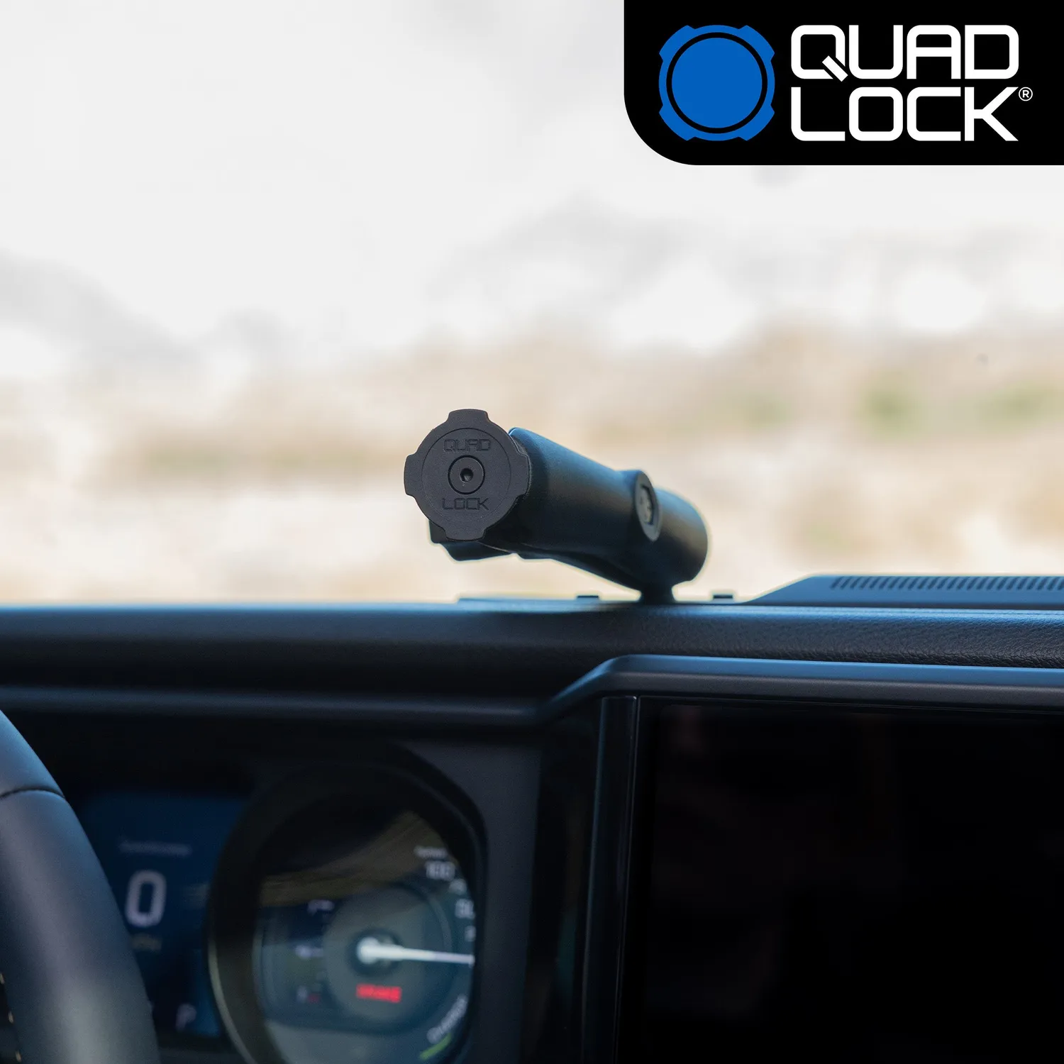Quad Lock Adattatore sfera 1" supporto auto superiore