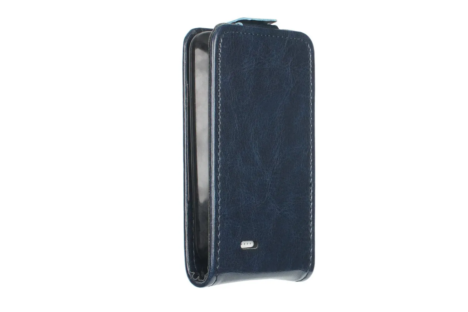 caseroxx G7 / ONE+ flip cover azzurra in finta pelle