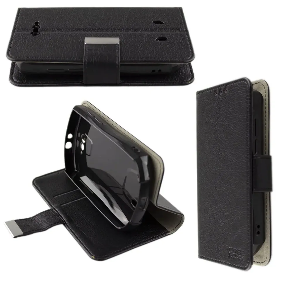 caseroxx Bookstyle Unihertz Titan Pocket custodia nera