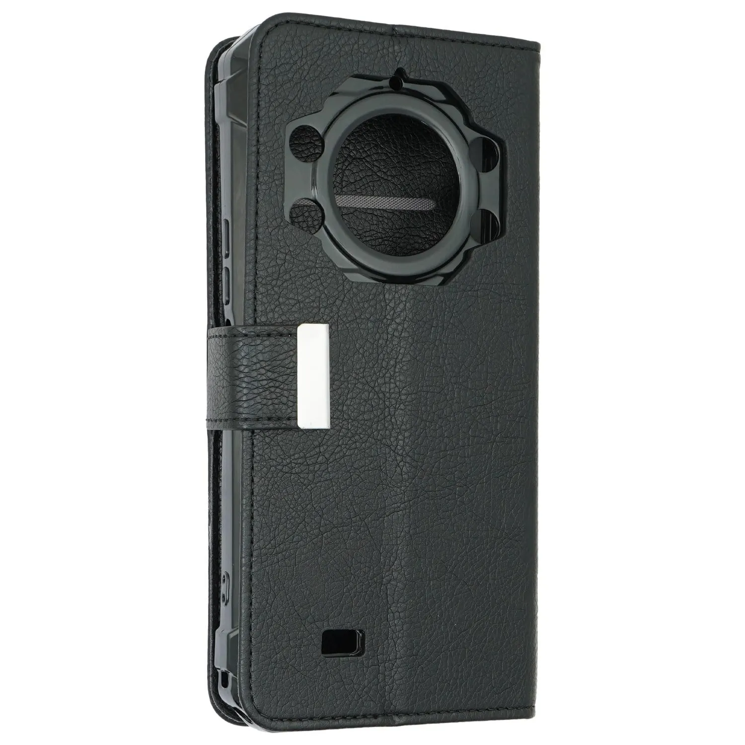 caseroxx Bookstyle custodia a libro Cubot KingKong 11 nera stand