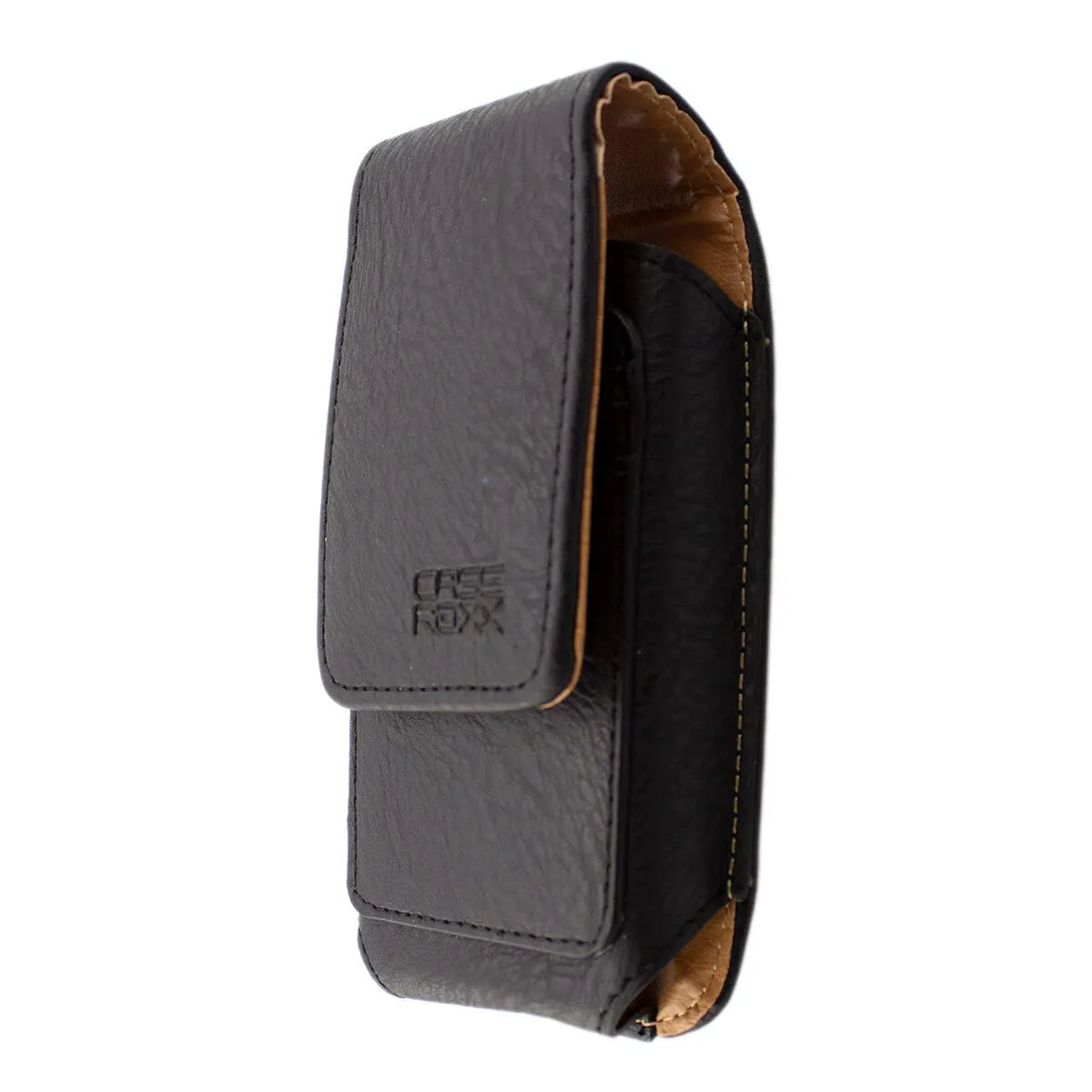 caseroxx Crosscall Core-S4 custodia in vera pelle blu