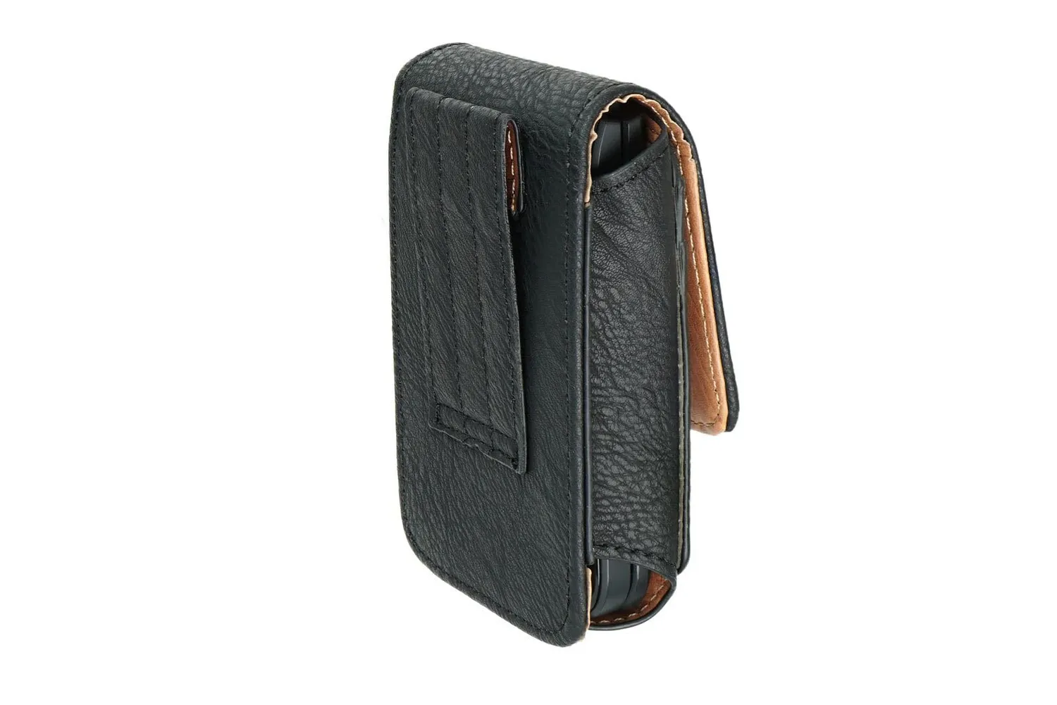 caseroxx Borsa Samsung C3520 nera pelle cintura