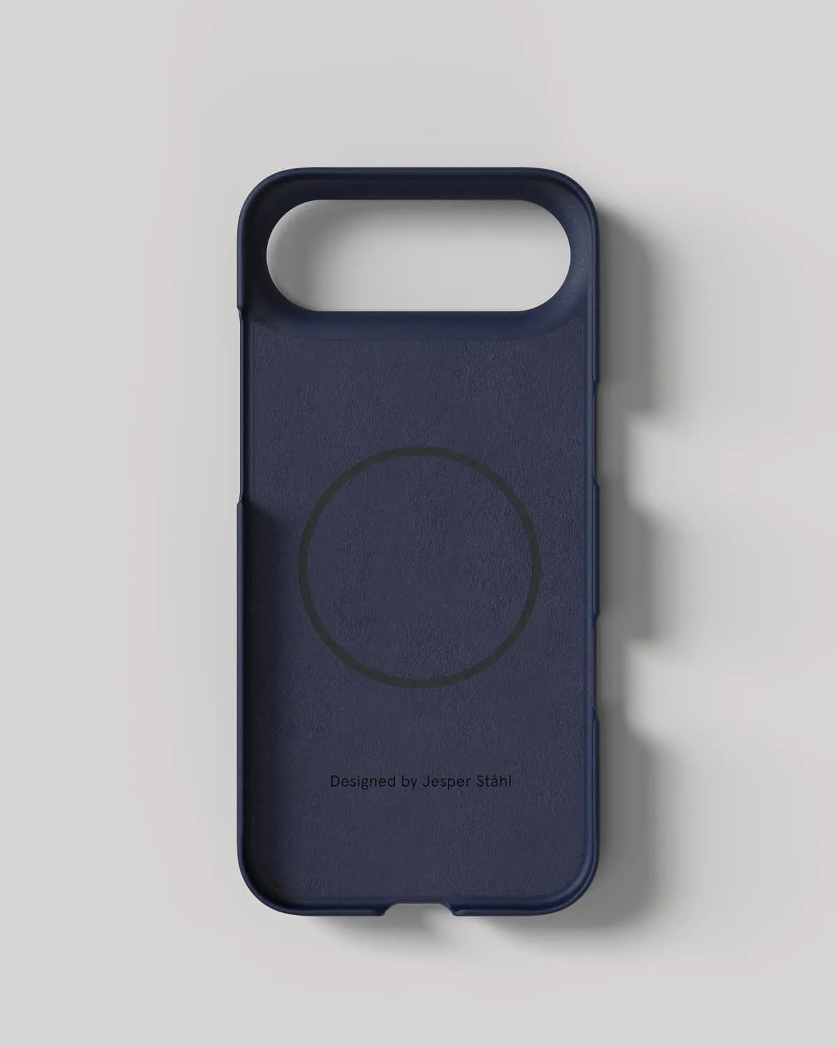 Nudient Thin Case cover iPhone Air blu MagSafe sottile