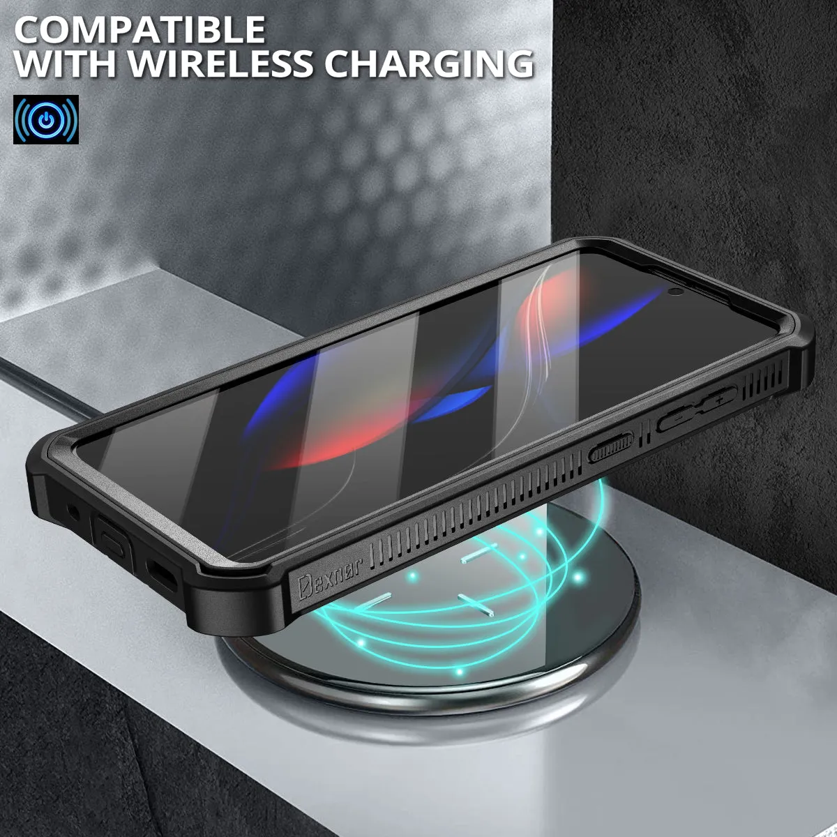 Dexnor Galaxy S20 custodia nera kickstand antiurto