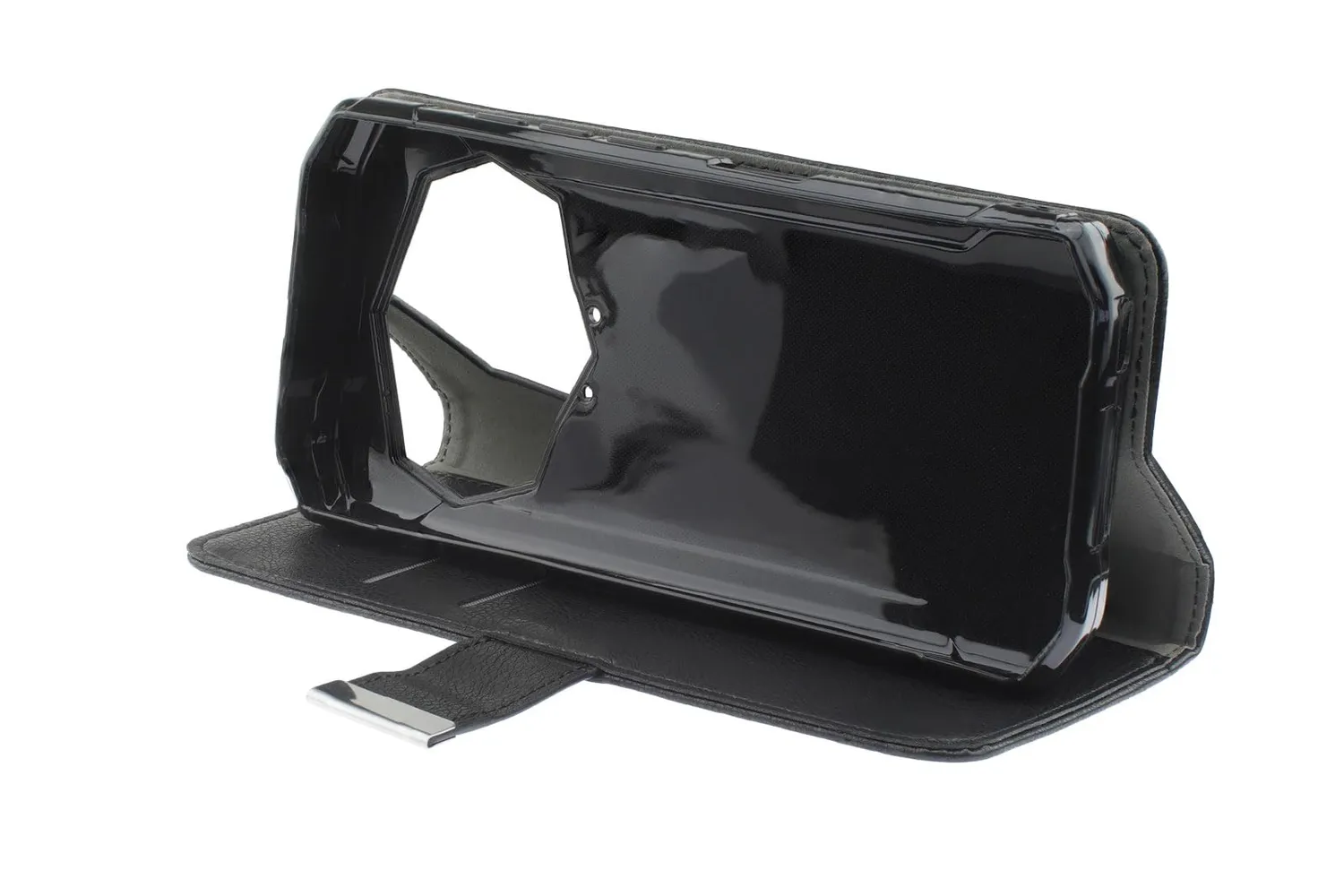 caseroxx Bookstyle Doogee S99 custodia a libro nera magnetica