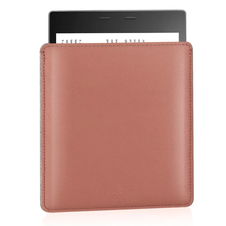 MoKo Borsa Tablet Kindle Oasis 7" Sleeve Ginger Rosso PU