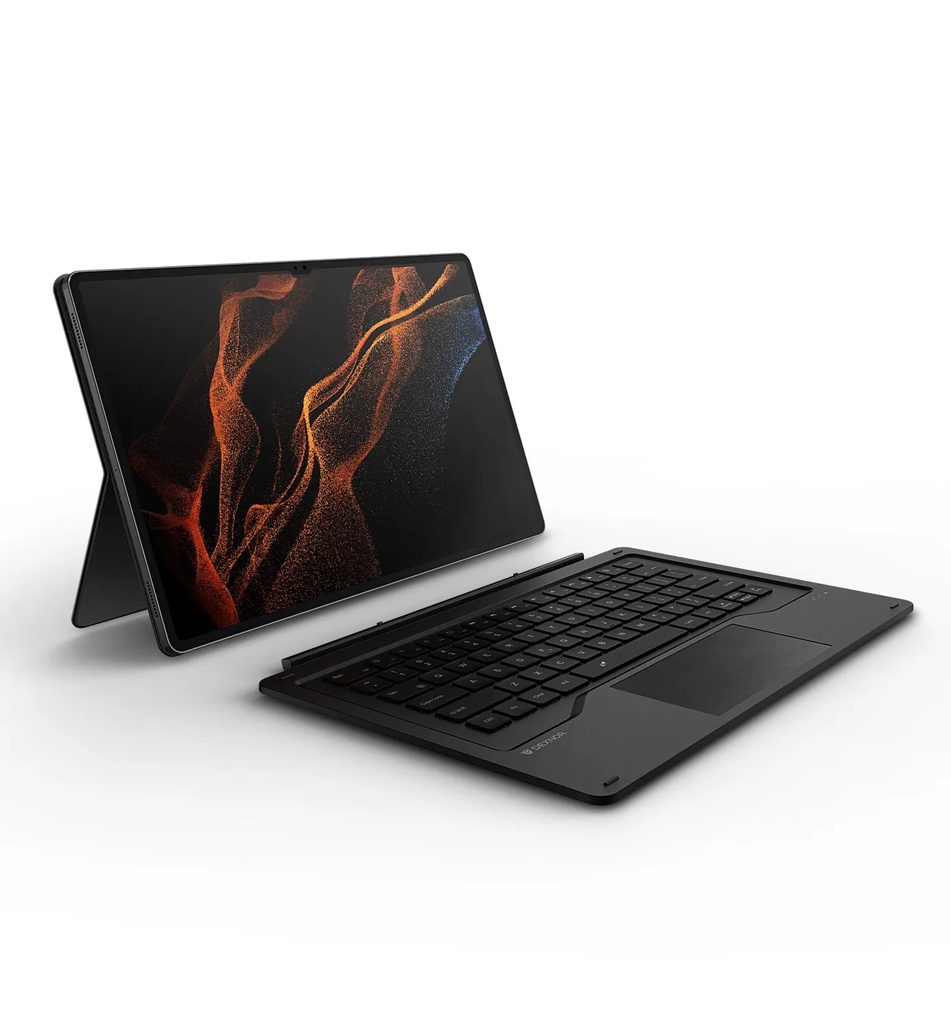 Dexnor Galaxy Tab S8 Ultra 14.6 custodia tastiera bluetooth nera QWERTY