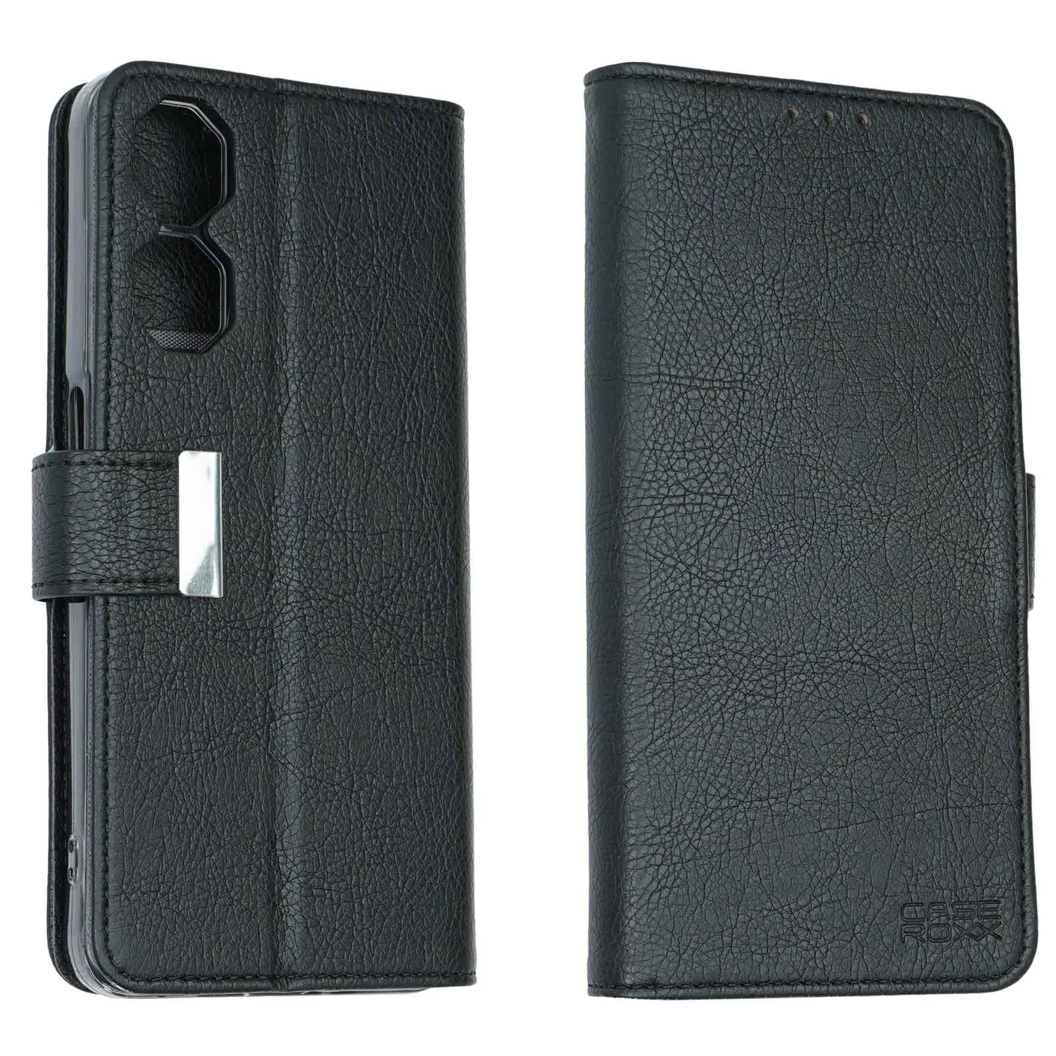caseroxx Bookstyle custodia a libro Nubia Neo 2 5G nera carte