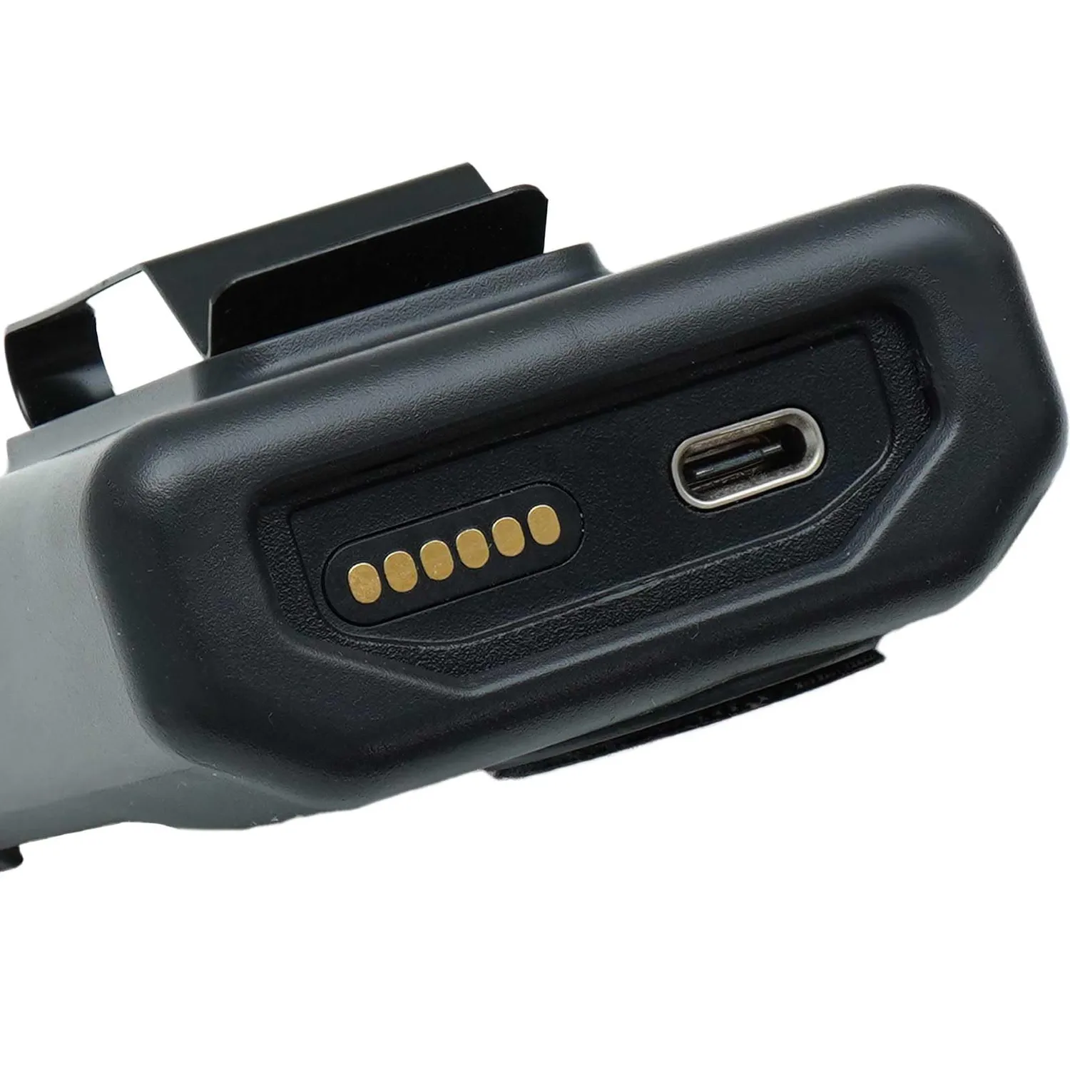 caseroxx Tetra-Pager TPG2200 custodia Motorola Advisor nero clip