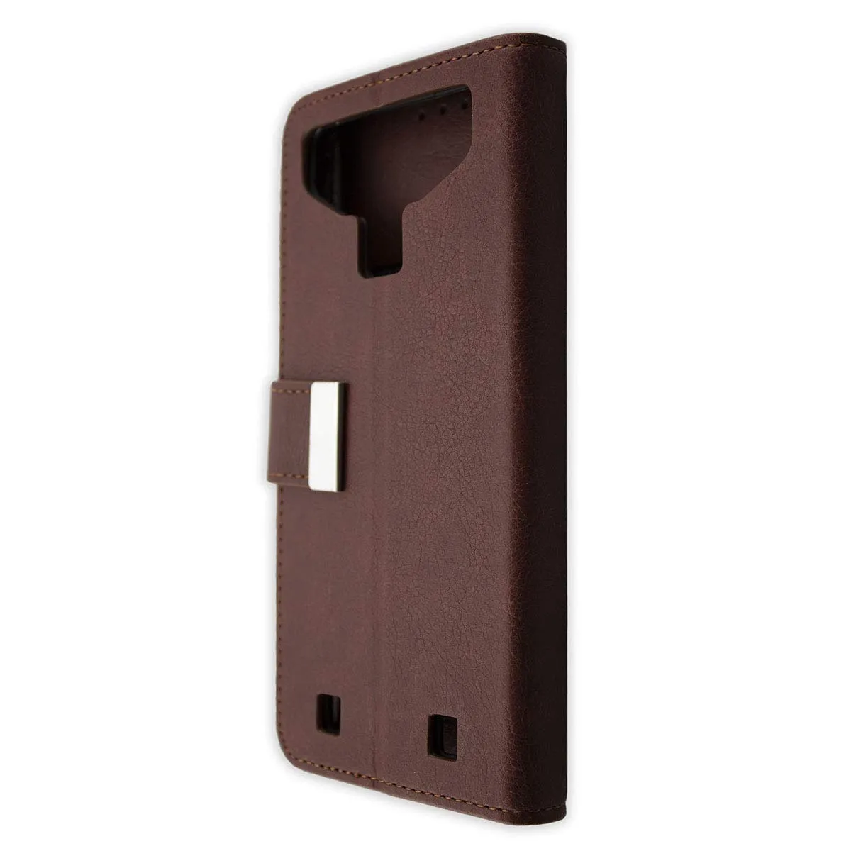 caseroxx Bookstyle custodia Cubot Quest marrone portafoglio